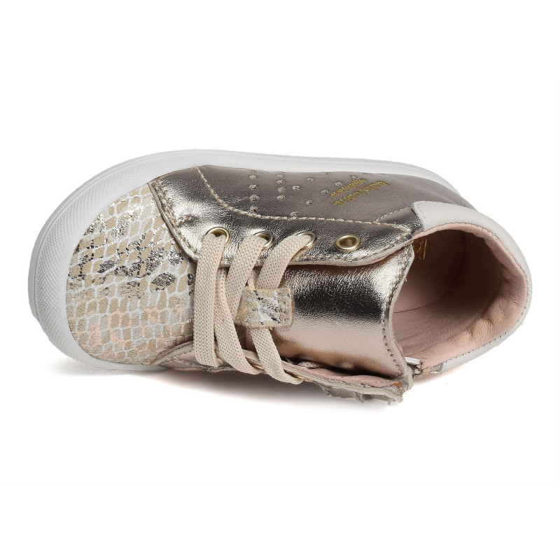 FASTY ZIP Bronze, Chaussures à Lacets Babybotte