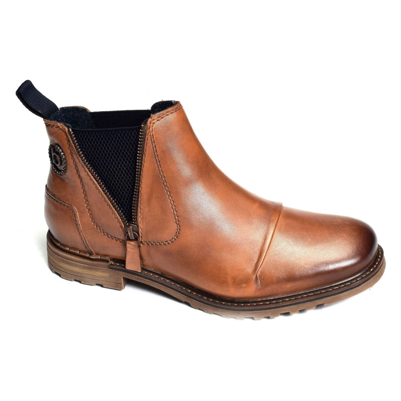 VITTORE A0U36 Cognac, Chelsea boots Bugatti