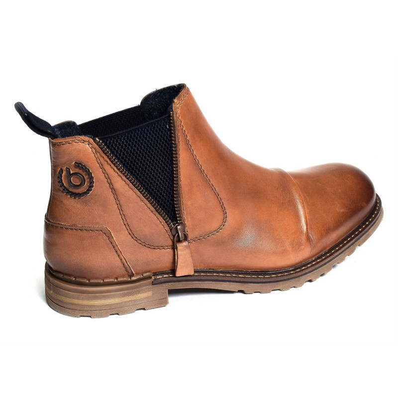 VITTORE A0U36 Cognac, Chelsea boots Bugatti