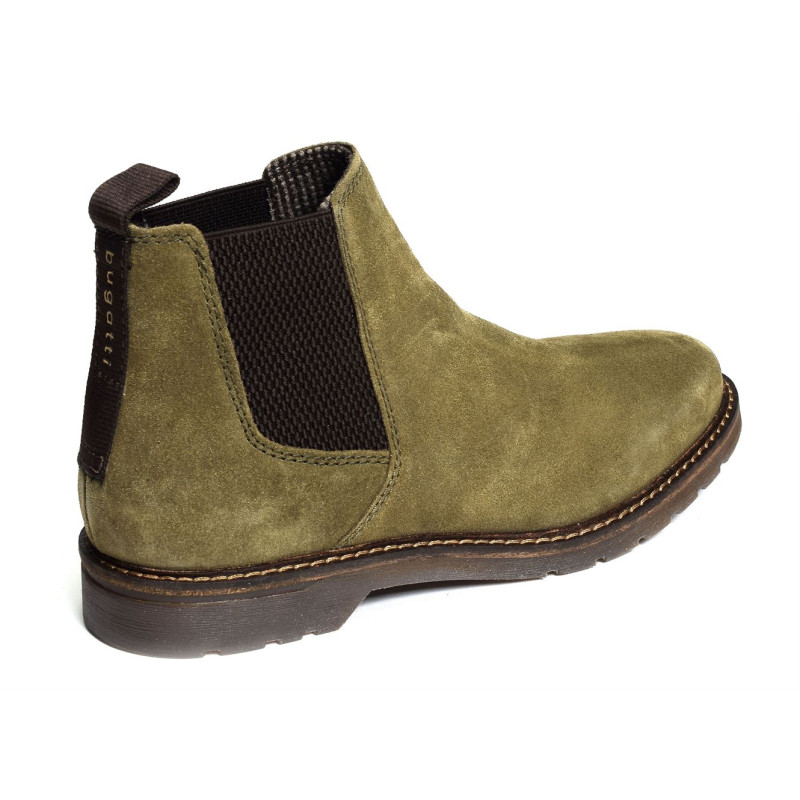 ZELI A5P31 Kaki, Chelsea boots Bugatti