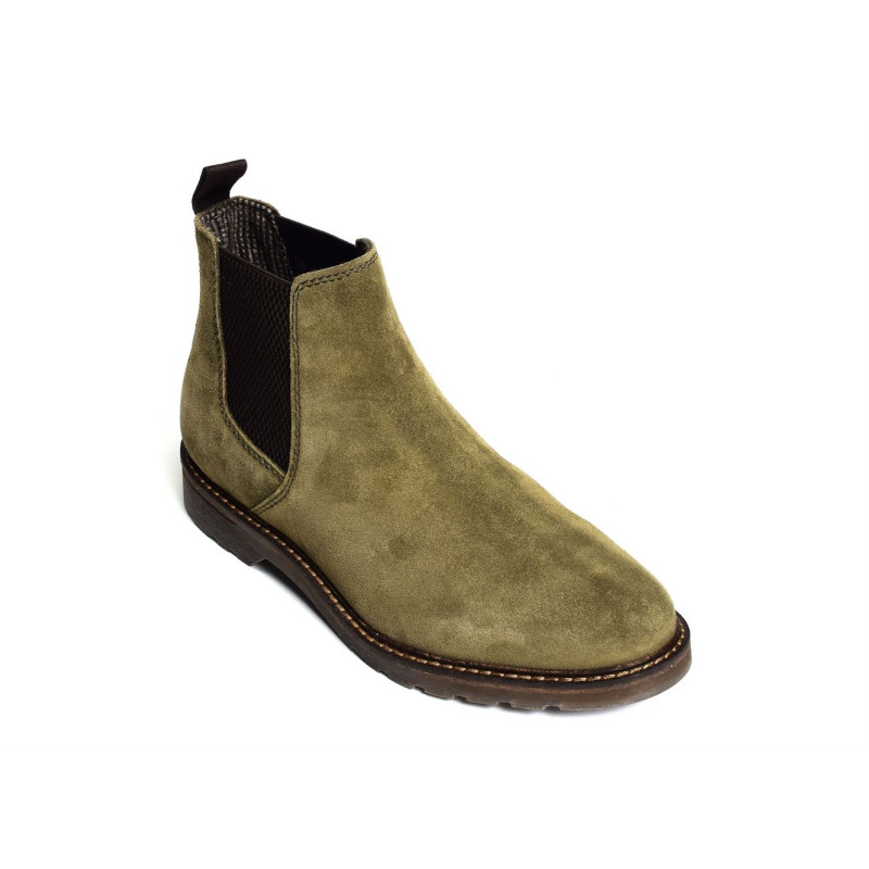 ZELI A5P31 Kaki, Chelsea boots Bugatti