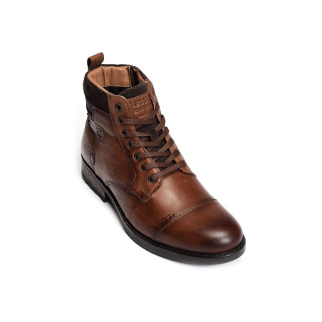 SPICY Cognac Marine, Boots Redskins