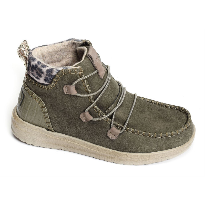 ELOISE Kaki, Boots Heydude