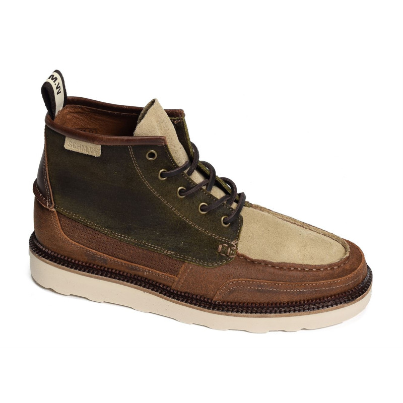 DOCK MID Kaki Beige, Boots Schmoove