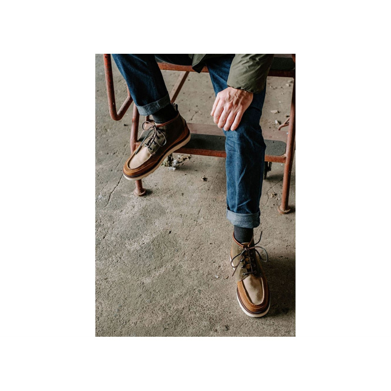 DOCK MID Kaki Beige, Boots Schmoove