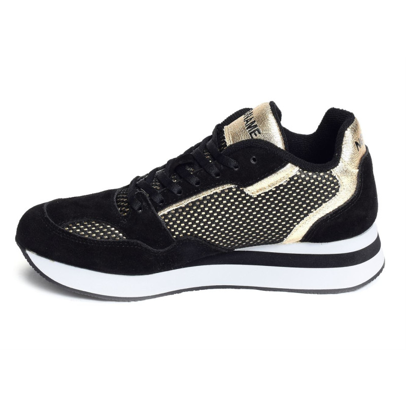 PARKO RUNNER Noir Or, Sneakers basses No name