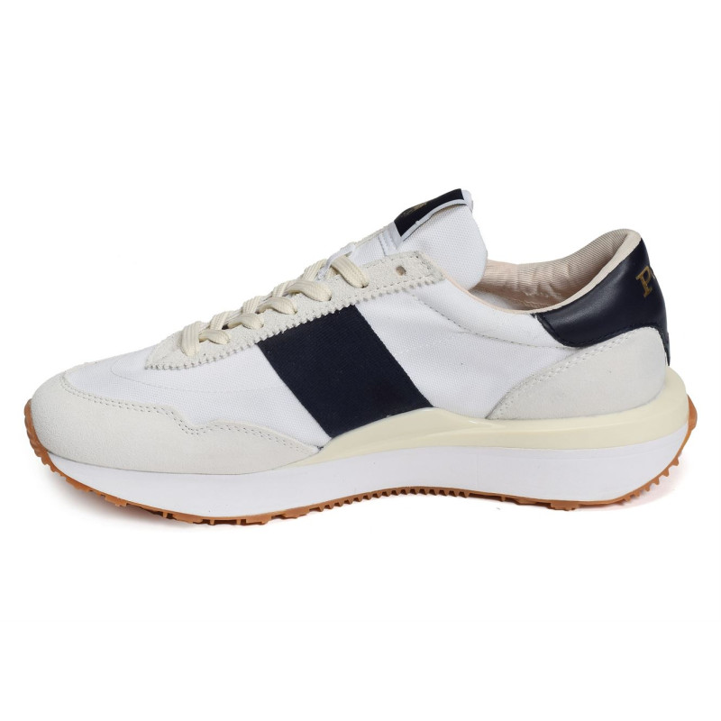 TRAIN 89 Blanc Marine, Baskets running Polo Ralph Lauren