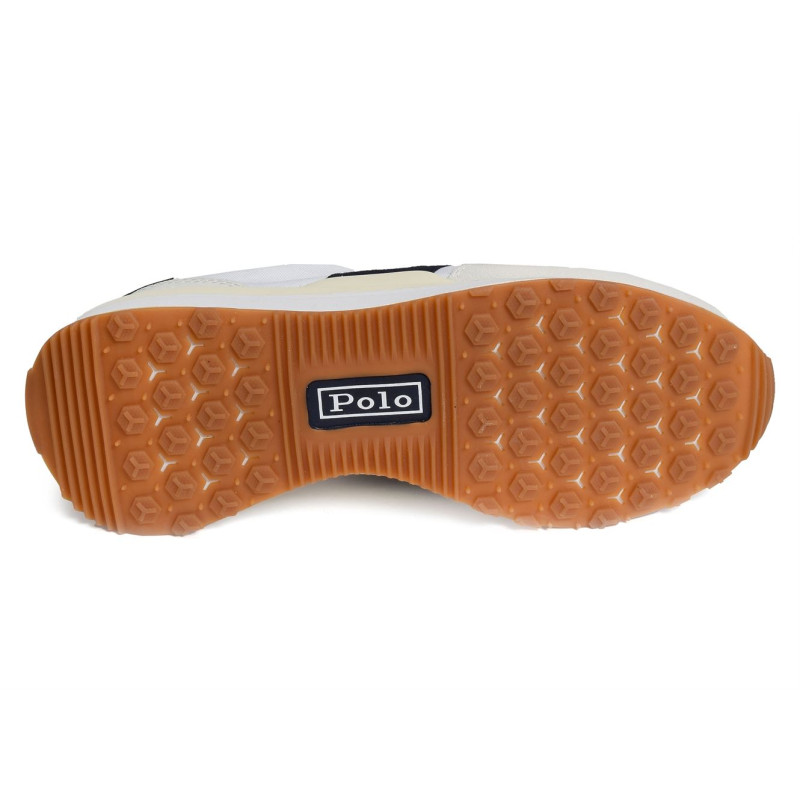 TRAIN 89 Blanc Marine, Baskets running Polo Ralph Lauren