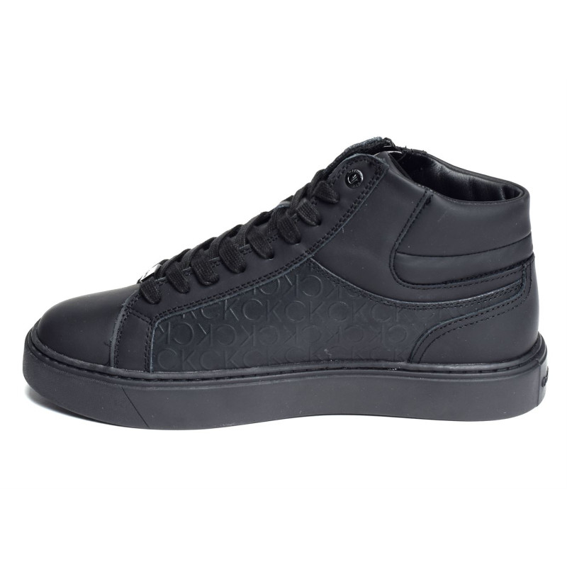 HIGH TOP LACE UP 0812 Noir, Baskets montantes Calvin Klein