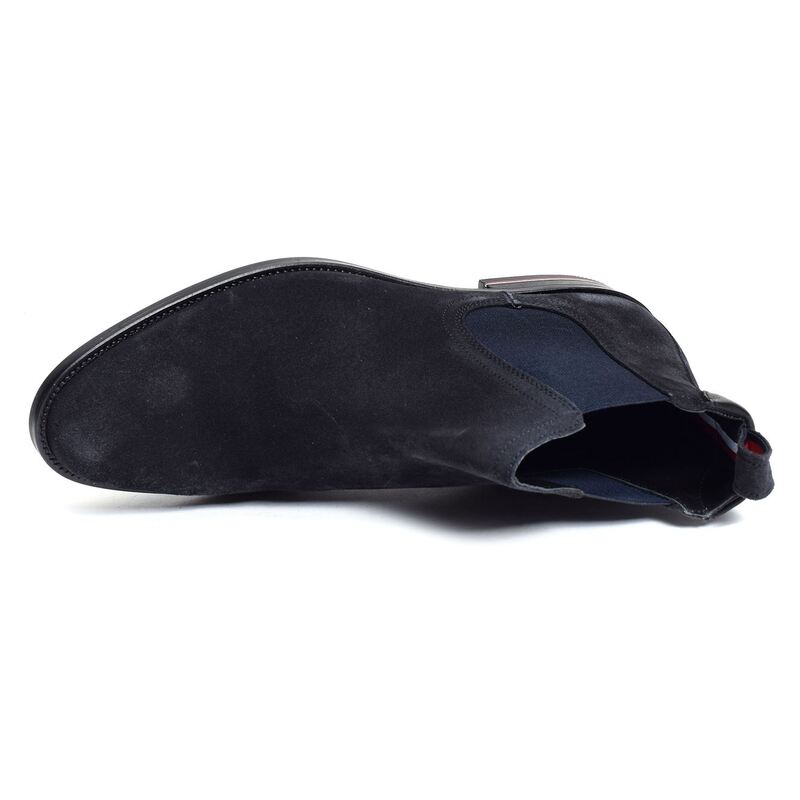 SIGNATURE HILFIGER SUEDE CHELSEA 4175 Marine, Chelsea boots Tommy Hilfiger