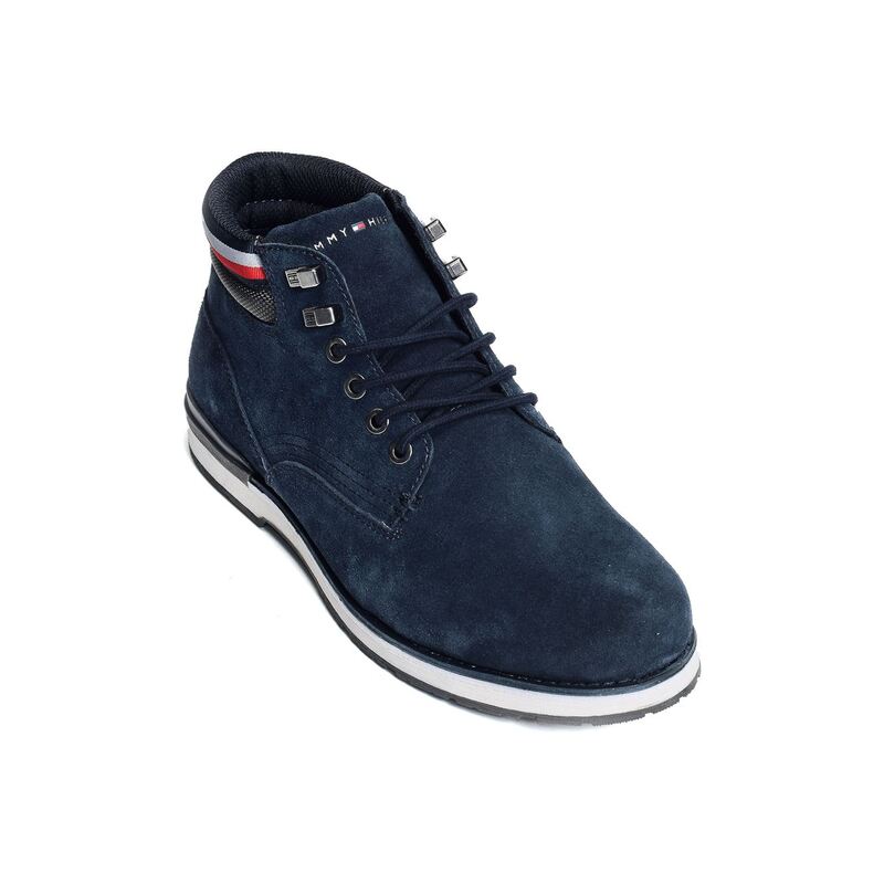 OUTDOOR HILFIGER SUEDE BOOT 4200 Marine, Boots Tommy Hilfiger