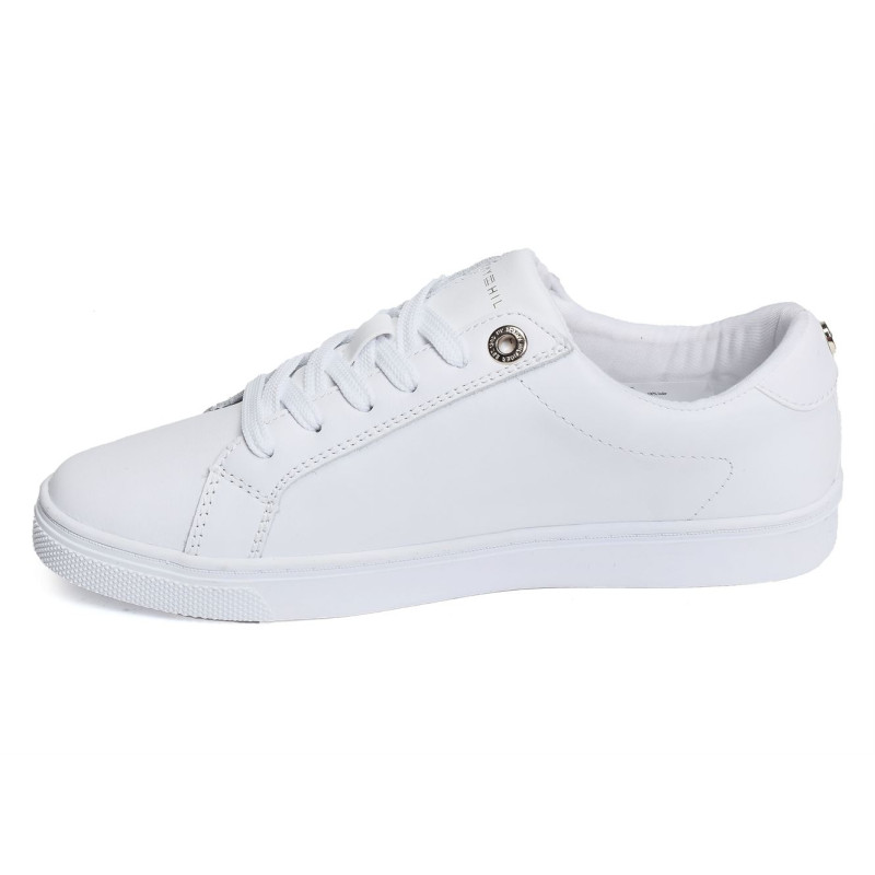 CORP WEBBING SNEAKER 6721 Blanc, Sneakers basses Tommy hilfiger