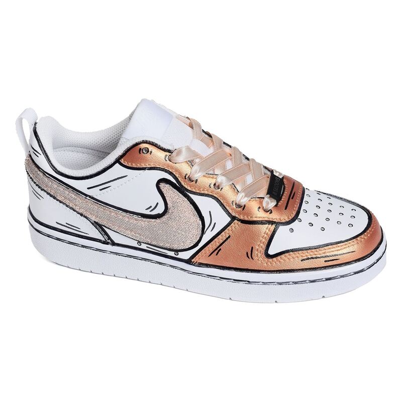 COURT BOROUGH LOW CALIFORNIA Blanc Bronze, Sneakers basses Nike