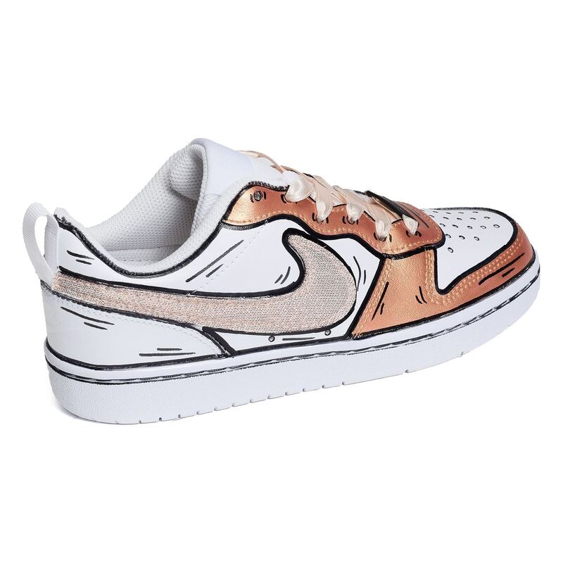 COURT BOROUGH LOW CALIFORNIA Blanc Bronze, Sneakers basses Nike