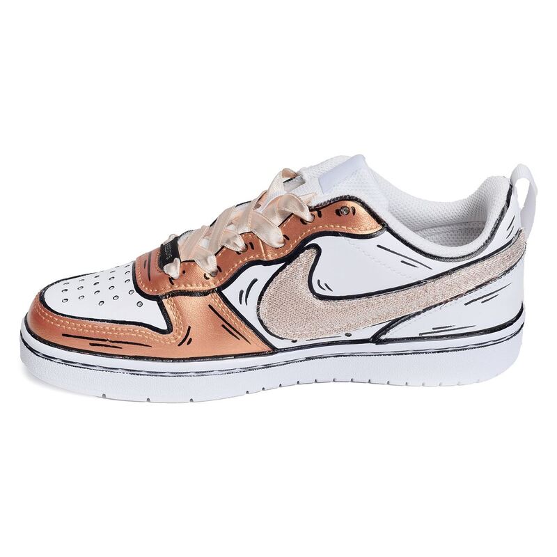 COURT BOROUGH LOW CALIFORNIA Blanc Bronze, Sneakers basses Nike