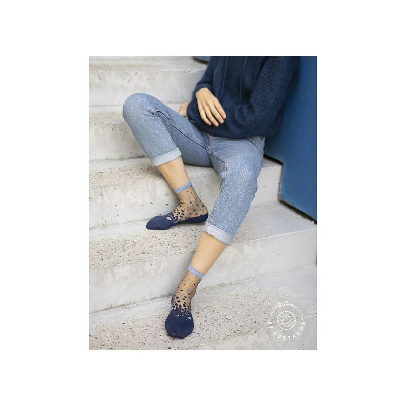 NAKAMEGURO Bleu, Chaussettes St eustache