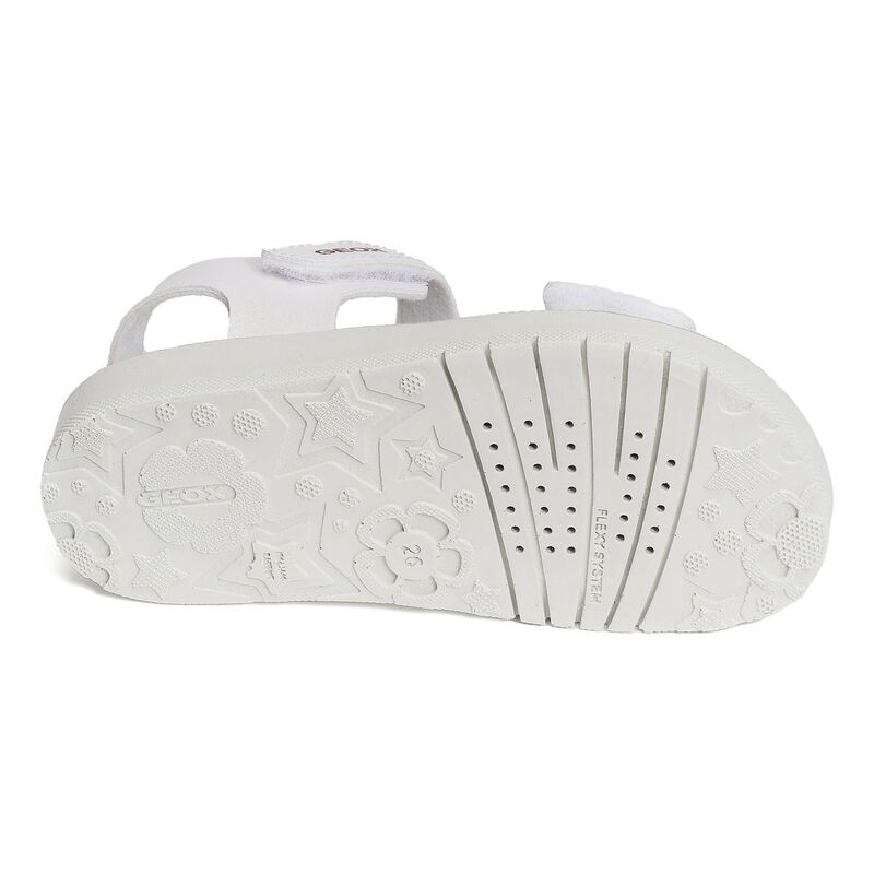 J S COSTAREI GF Blanc, Sandales et Nu-Pieds Geox