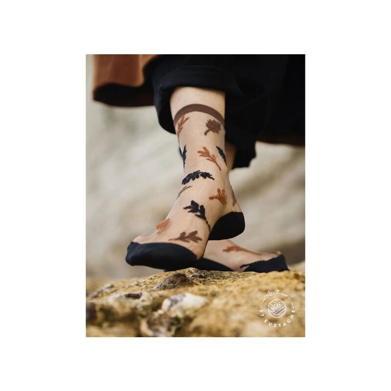 LES ALPES Marron, Chaussettes St Eustache