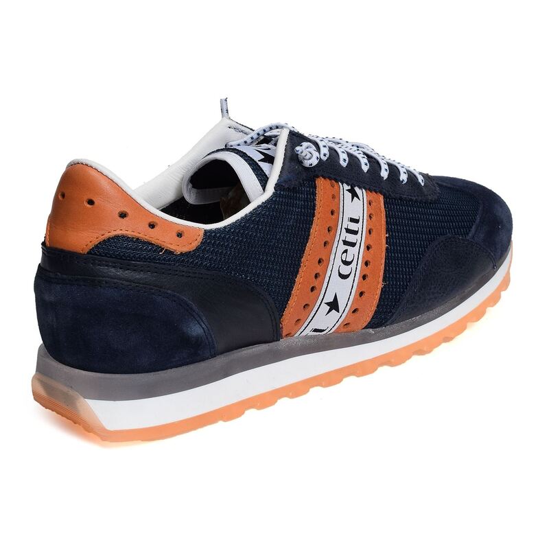 C1285 Marine Orange, Sneakers basses Cetti