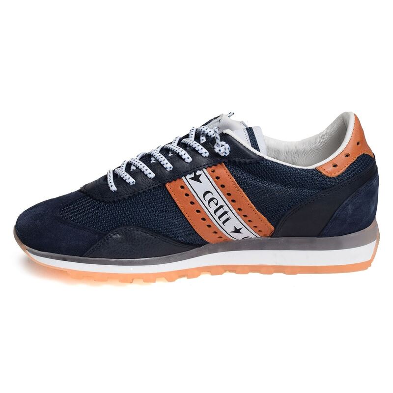 C1285 Marine Orange, Sneakers basses Cetti