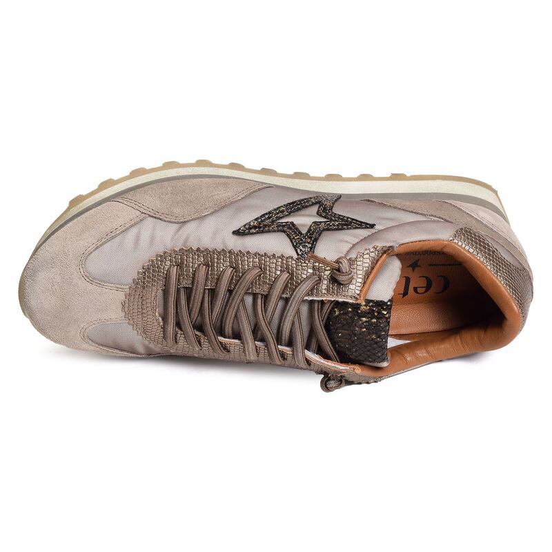 C1259 W Beige, Sneakers basses Cetti