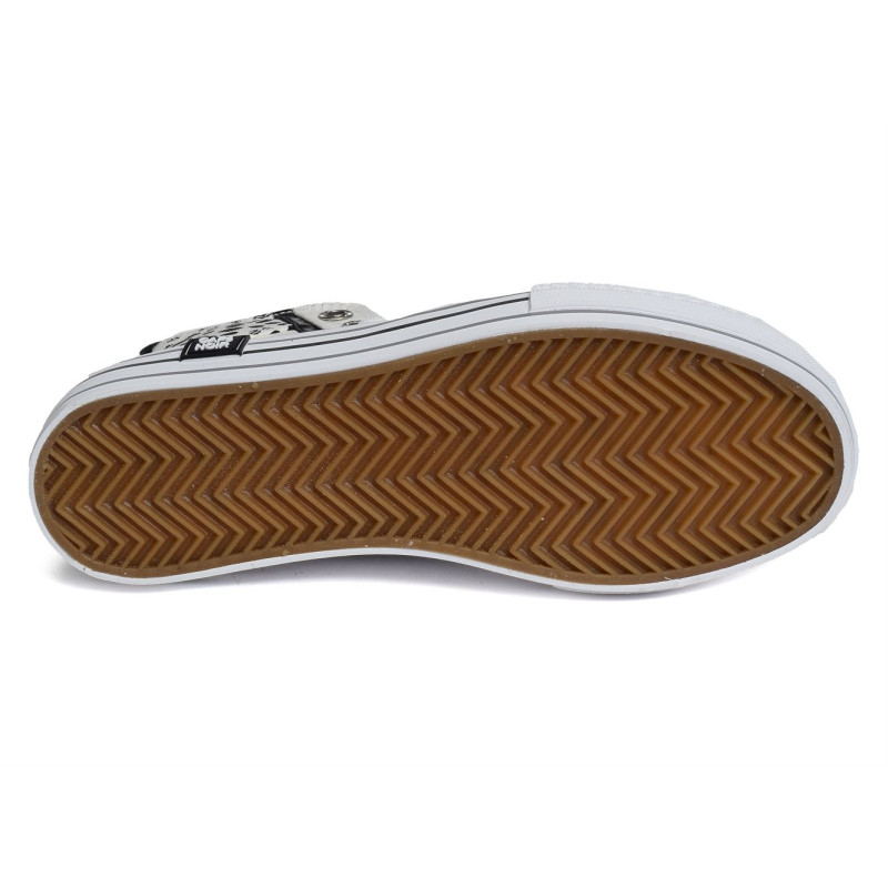 DM9140 Blanc Noir, Chaussures montantes Cafe noir