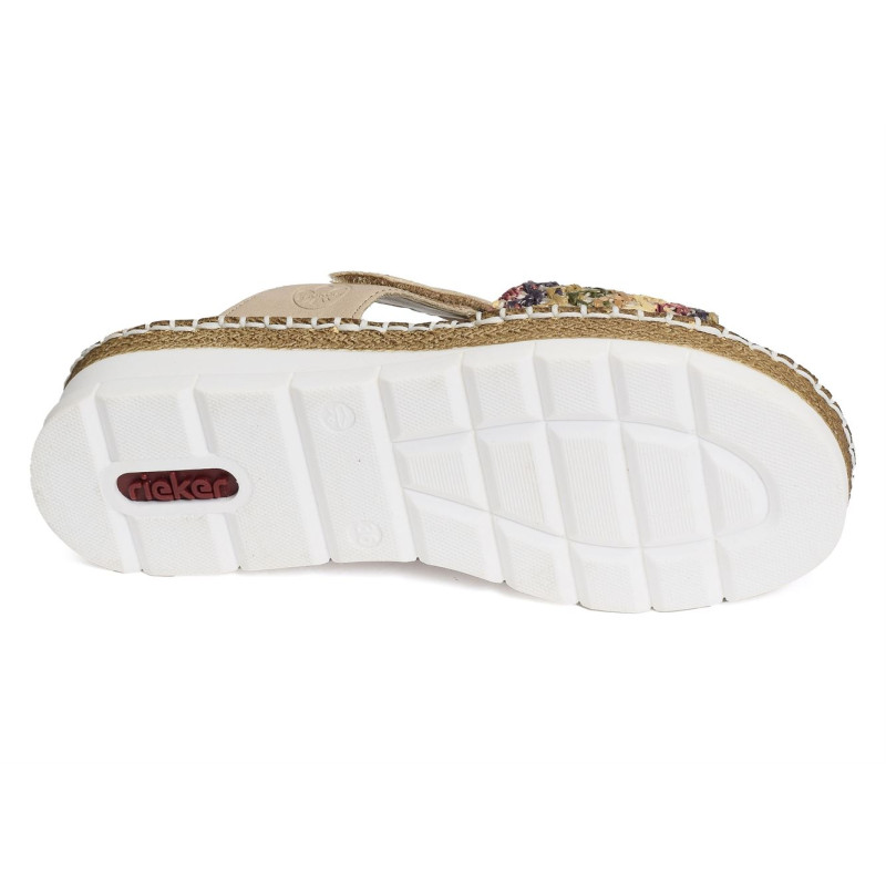V1243 Multicolore, Mules Rieker