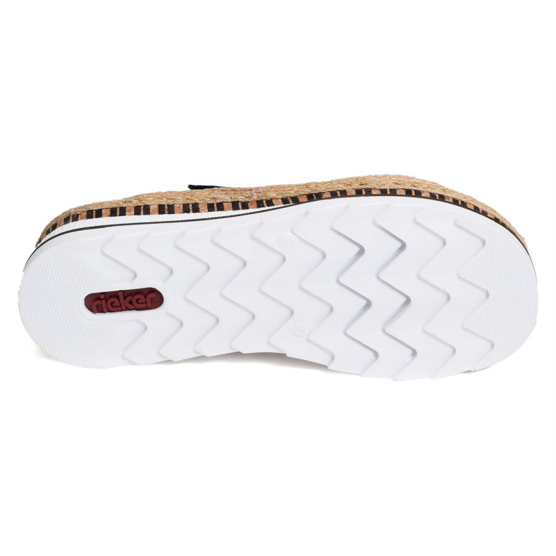 V7947 Noir, Mules Rieker