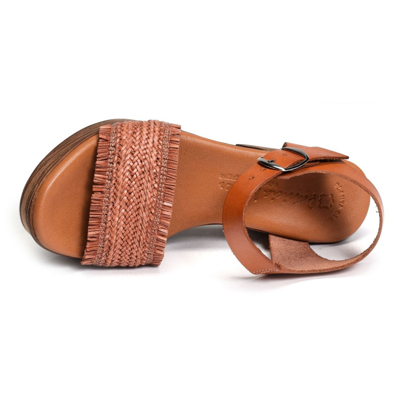 3259 Orange, Nu-Pieds à talon Patricia miller