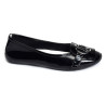DARLING Verni Noir, Ballerines Adige