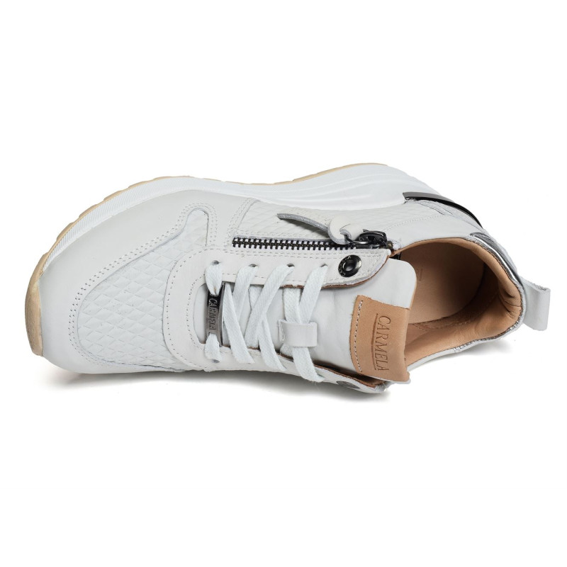 68458 Blanc, Sneakers basses Carmela