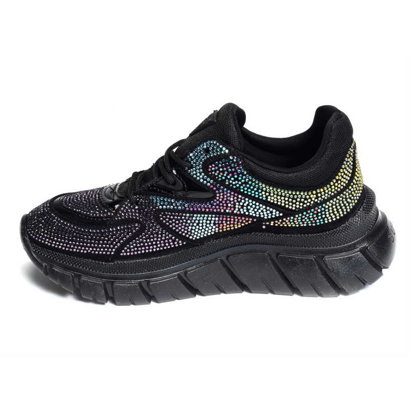 CLARISSE2 Noir, Baskets running Guess