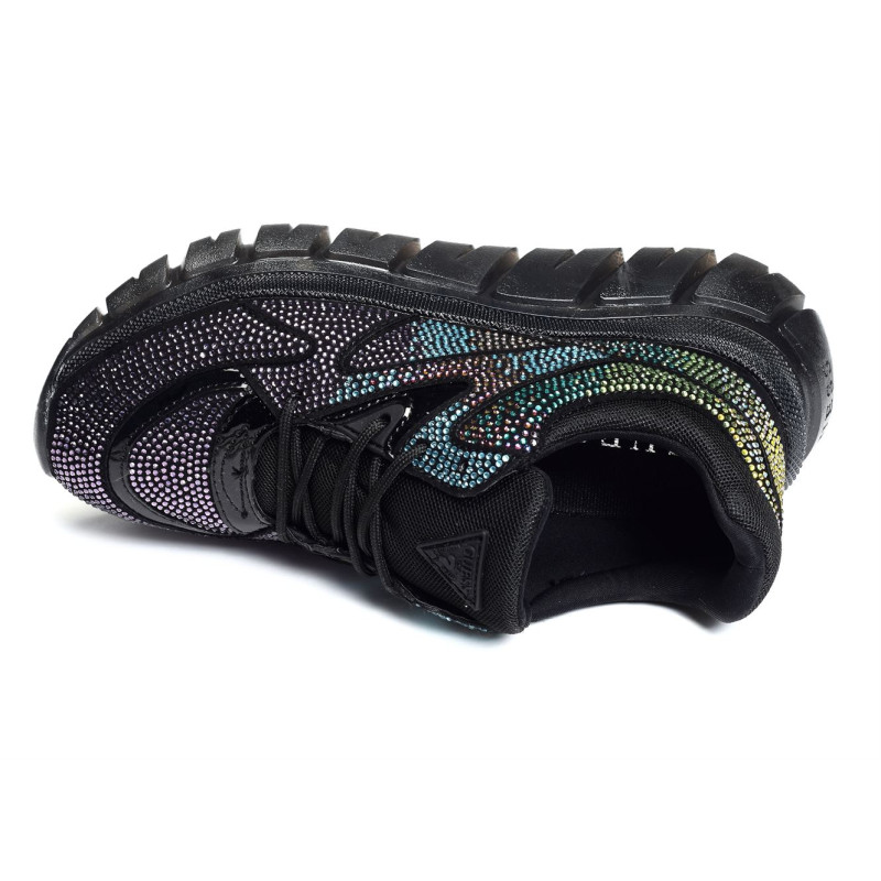 CLARISSE2 Noir, Baskets running Guess