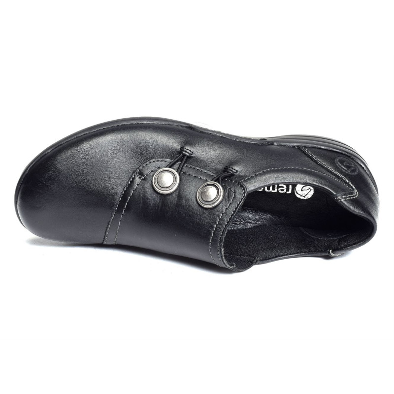 R7620 Noir, Mocassins Remonte