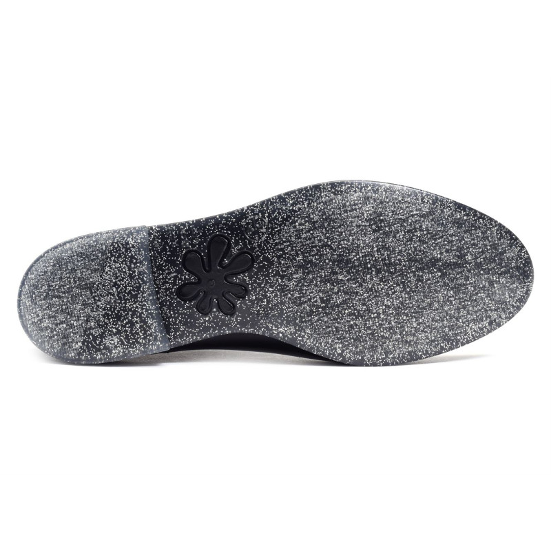 JAPTRI Noir Argent, Bottines Méduse