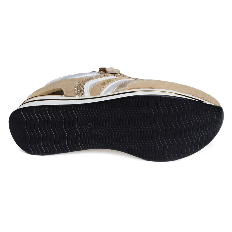 FLANGE Beige Blanc, Sneakers basses Keys