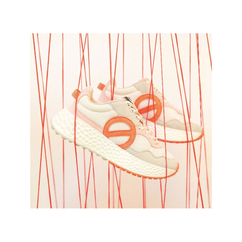 CARTER JOGGER Beige Orange, Sneakers basses No name