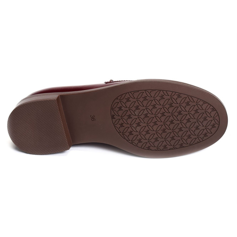 BAXI Verni Bordeaux, Mocassins Mam'zelle