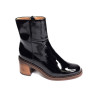 REBABI Verni Noir, Bottines Mam'zelle
