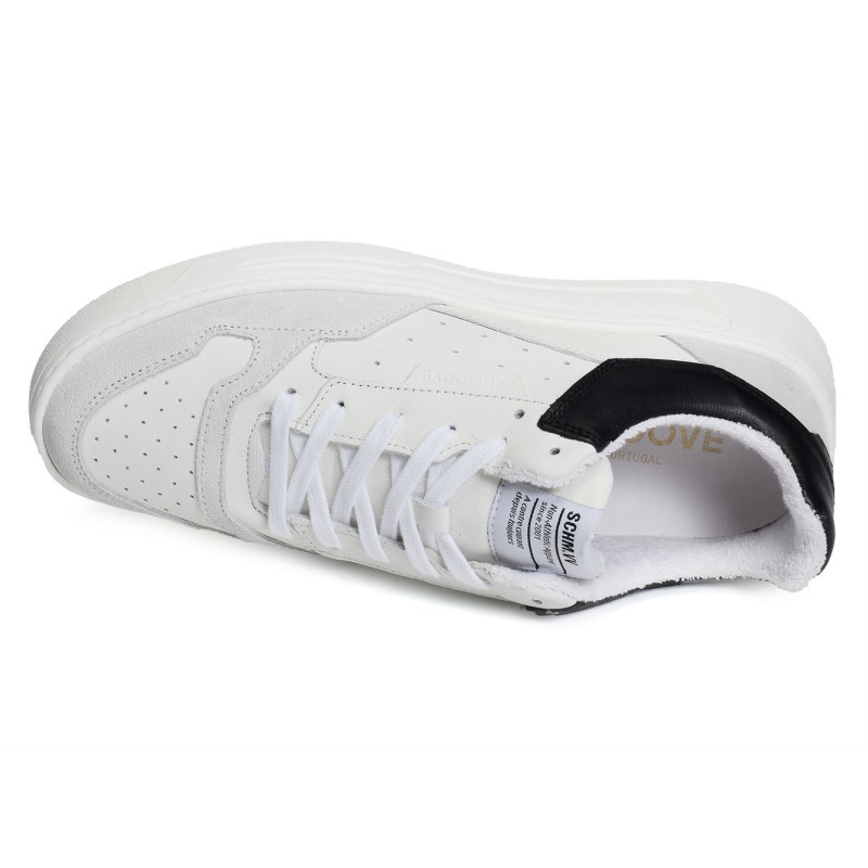 SMATCH NEW TRAINER Blanc Noir, Sneakers basses Schmoove