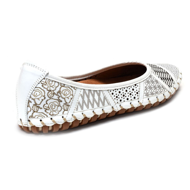 EBAL Blanc, Ballerines Karyoka