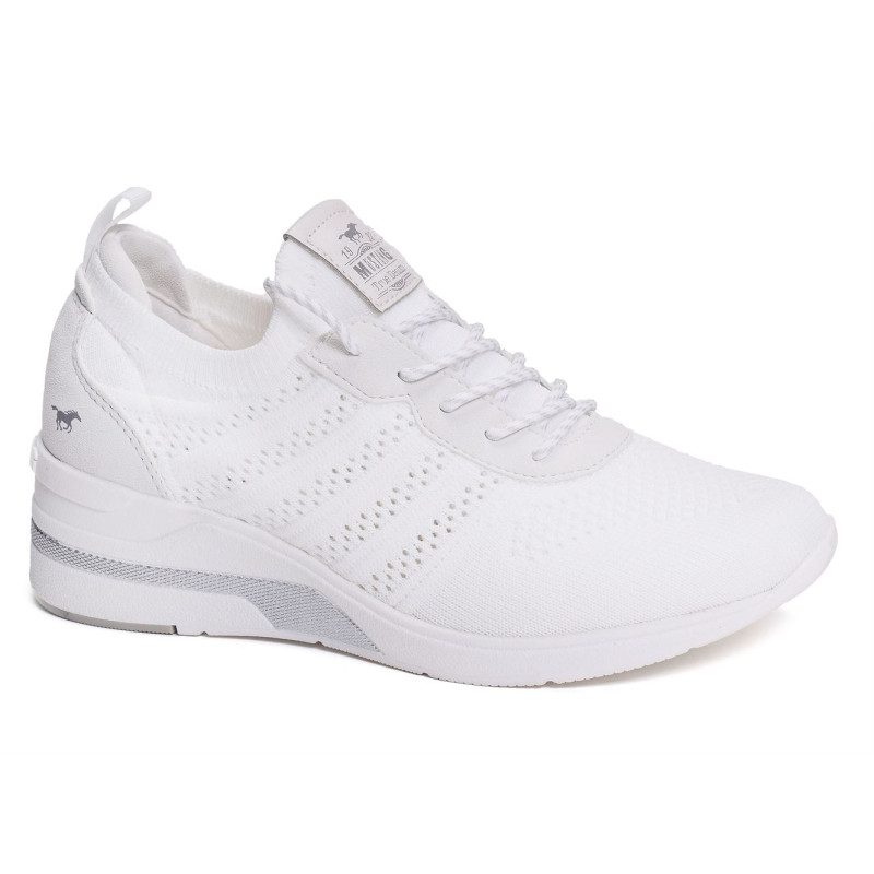 1378301 Blanc, Sneakers basses Mustang