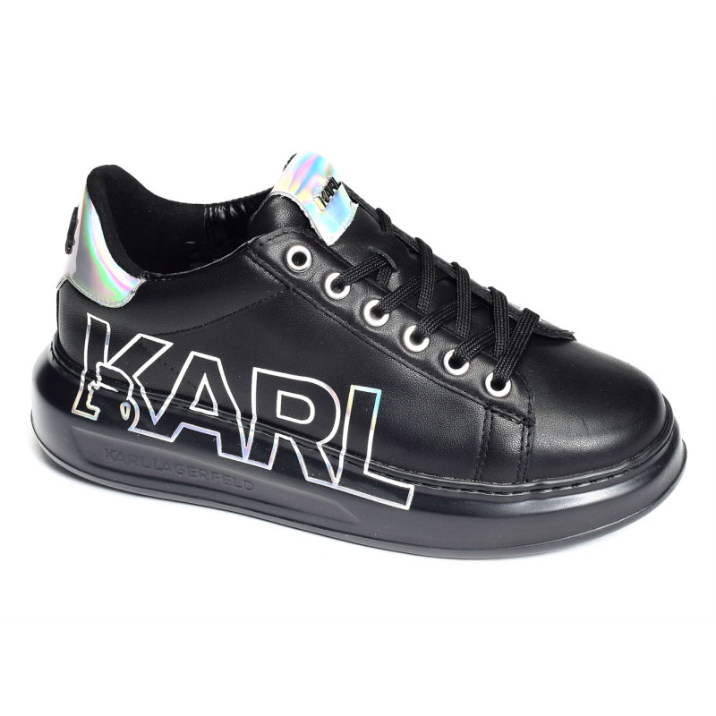 KAPRI KARL OUTLINE Noir Argent, Sneakers basses Karl Lagerfeld