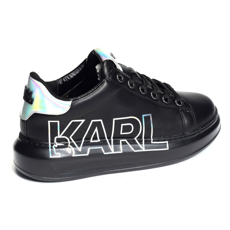 KAPRI KARL OUTLINE Noir Argent, Sneakers basses Karl Lagerfeld