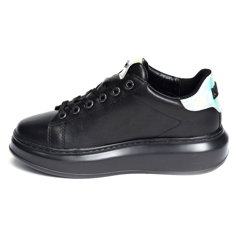 KAPRI KARL OUTLINE Noir Argent, Sneakers basses Karl Lagerfeld