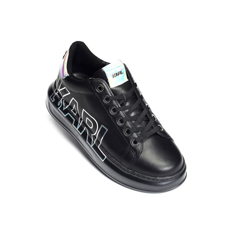 KAPRI KARL OUTLINE Noir Argent, Sneakers basses Karl Lagerfeld
