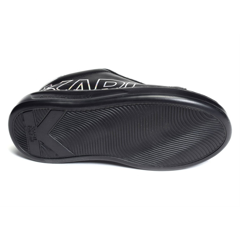 KAPRI KARL OUTLINE Noir Argent, Sneakers basses Karl Lagerfeld