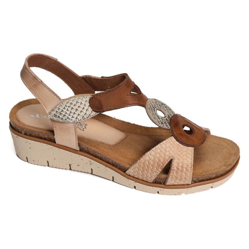 1531 Beige, Sandales compensées Xapatan