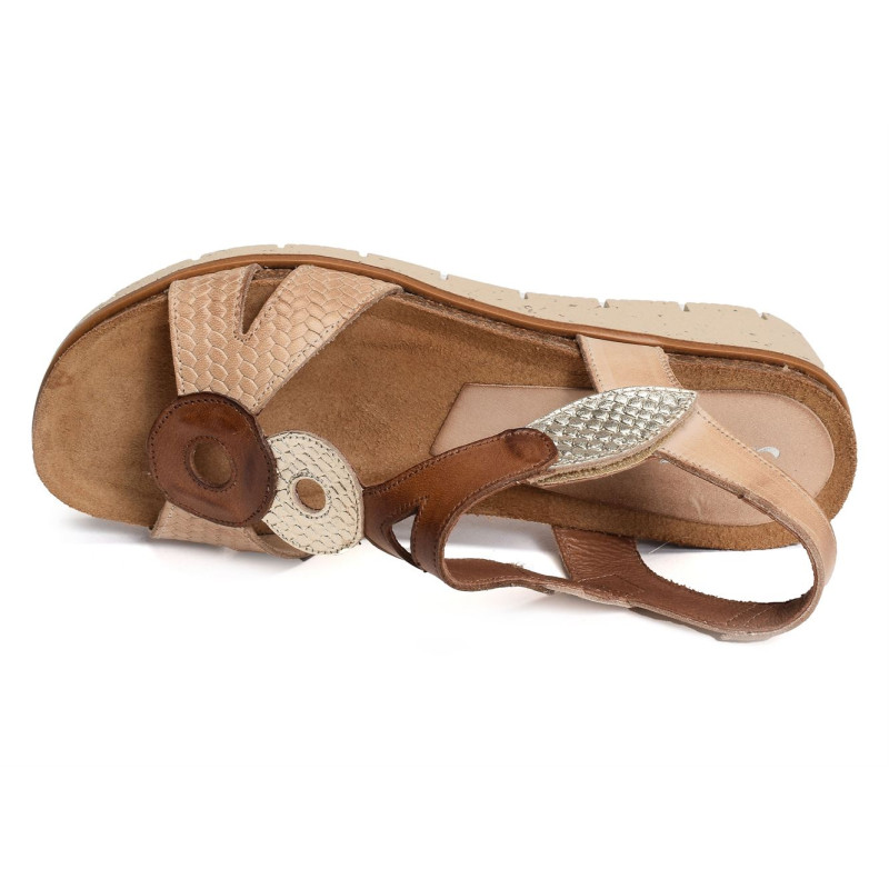 1531 Beige, Sandales compensées Xapatan