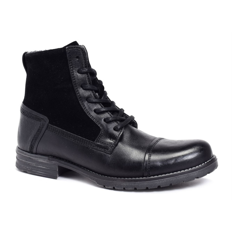 TOBAK Noir, Boots Pierre cardin